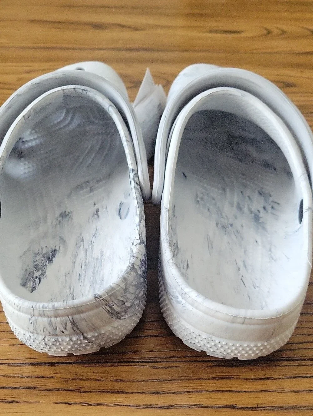 Crocs Adults' Classic Watercolor Marble Clog M9/W11